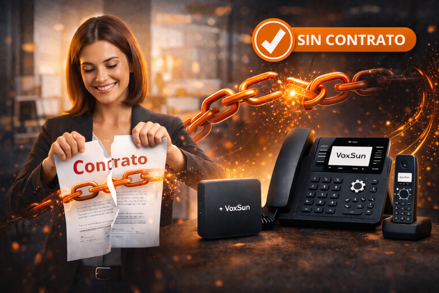Las ventajas de un sistema telefónico profesional sin contrato