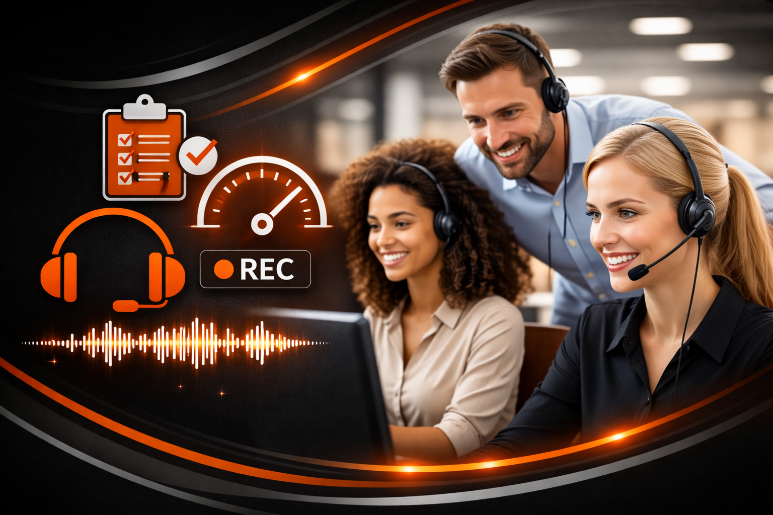 Onboard new agents faster using call recordings