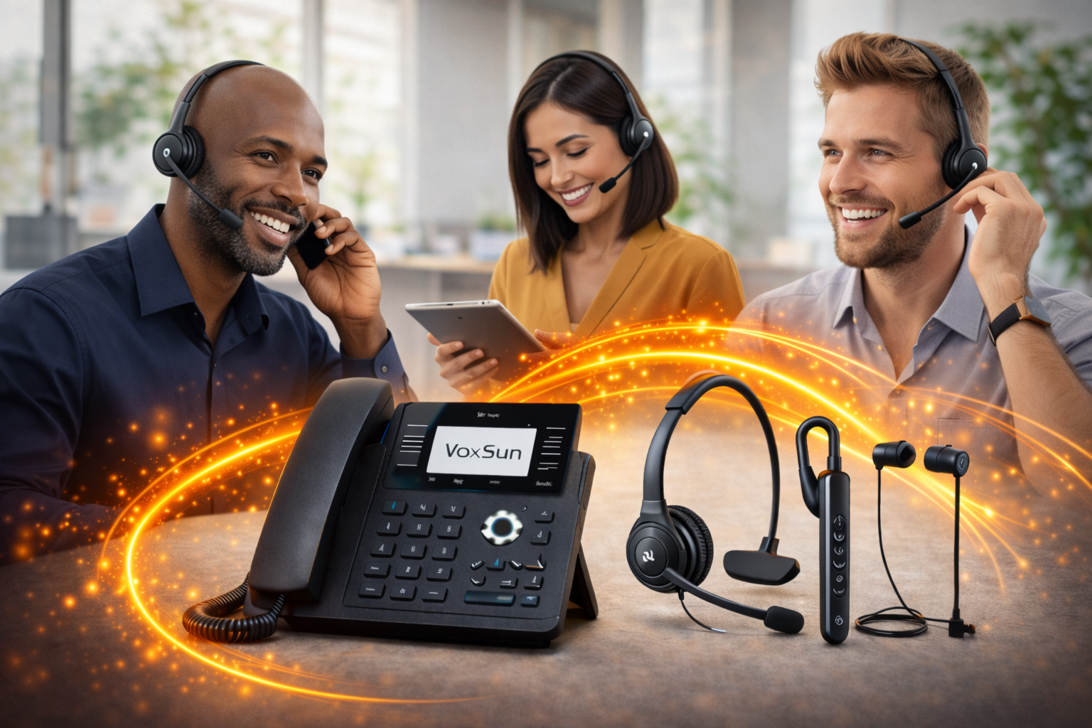 Choisir le bon casque pour votre téléphone VoIP professionnel