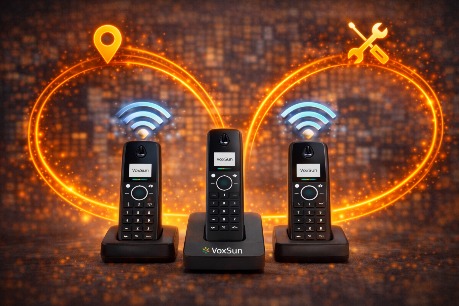 Découvrez les téléphones DECT sans fil W5 de VoxSun : la mobilité rencontre les fonctionnalités
