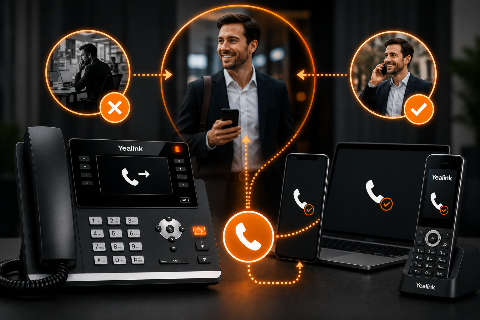 Arrêtez de manquer des appels téléphoniques avec la fonction FollowMe de VoxSun